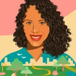 Illustration of Cate Mingoya LaFortune