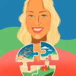 Illustration of Mindy Blank
